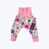 Dívčí baggy tepláky FLOWERS