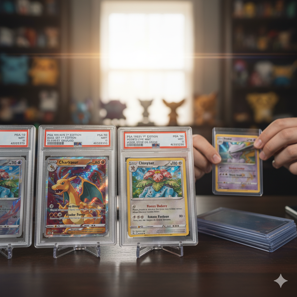 Průvodce gradingem: Proč nechat ohodnotit své Pokémon karty?