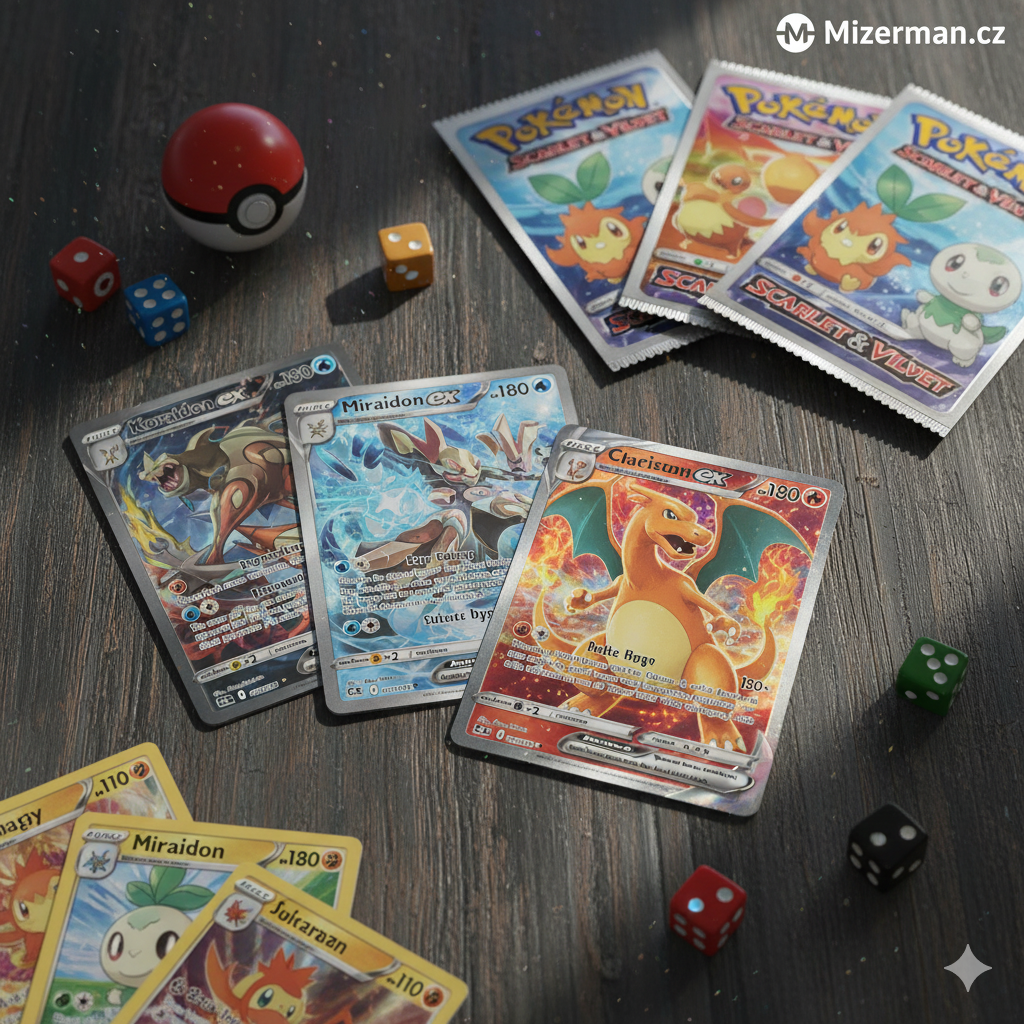 Scarlet & Violet: Návrat legendárních Pokémon ex a revoluce v TCG