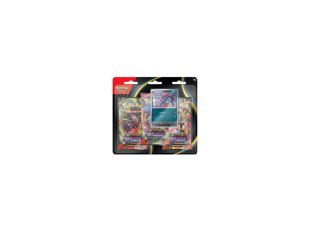 Pokémon TCG: Mega Evolution—Phantasmal Flames – Sneasel 3-Pack Blister