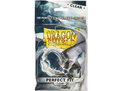 100 Dragon Shield Perfect Fit Sleeves Clear