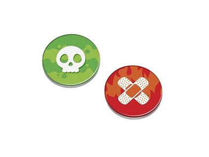 Pokémon TCG: Status Conditions Markers