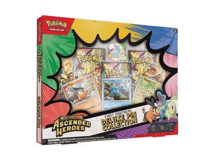 Pokémon TCG: Mega Evolution—Ascended Heroes – First Partners Deluxe Pin Collection