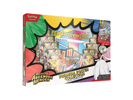Pokémon TCG: Mega Evolution—Ascended Heroes – Mega Gardevoir Premium Poster Collection