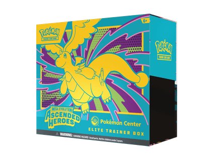 Pokémon TCG: Mega Evolution—Ascended Heroes – Pokémon Center Elite Trainer Box