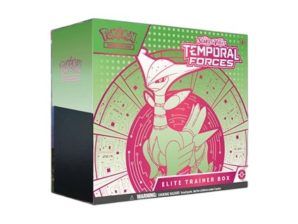 Pokémon TCG: Scarlet & Violet—Temporal Forces – Iron Leaves Elite Trainer Box