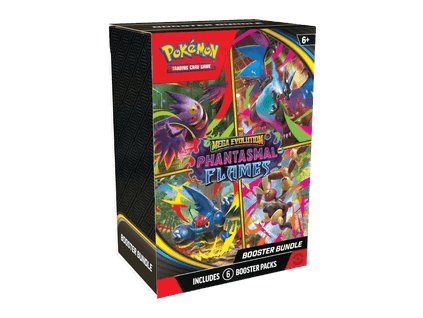 Pokémon TCG: Mega Evolution—Phantasmal Flames – Booster Bundle