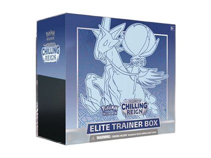 Pokémon TCG: Sword & Shield—Chilling Reign – Ice Rider Calyrex Elite Trainer Box