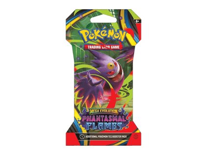 Pokémon TCG: Mega Evolution—Phantasmal Flames – Sleeved Booster