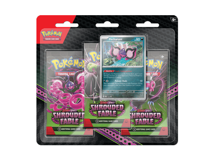 Pecharunt 3 Pack Blister