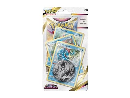 Pokémon TCG: Sword & Shield—Astral Radiance – Feraligatr Premium Checklane Blister