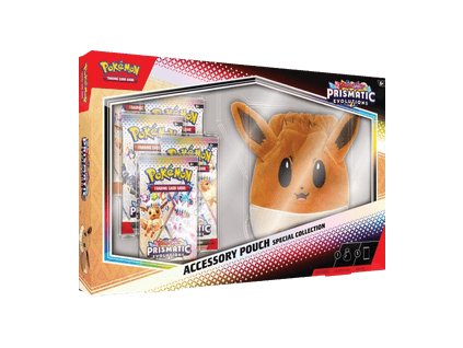 Pokémon TCG: Prismatic Evolutions Accessory Pouch Special Collection