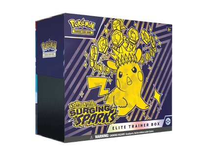 Pokémon TCG: Scarlet & Violet—Surging Sparks – Elite Trainer Box