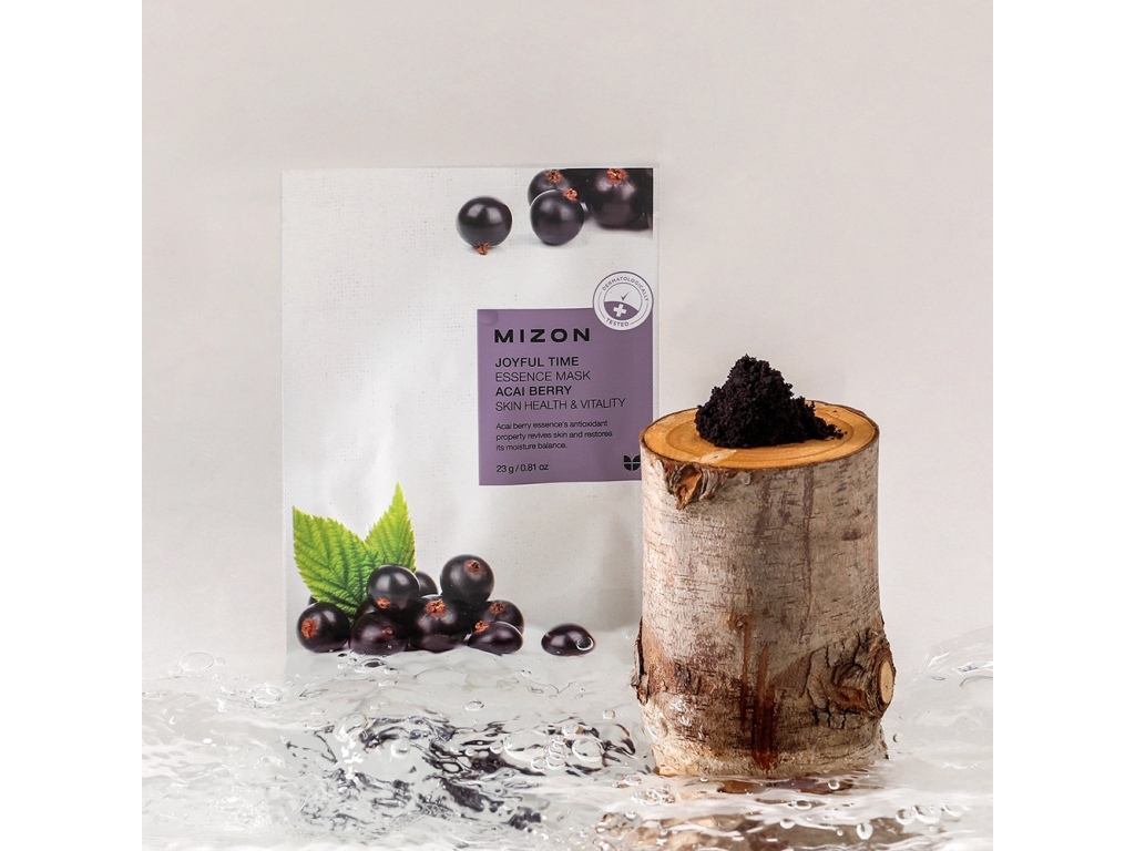 Mizon Joyful Time Essence Mask Acai Berry — produkt