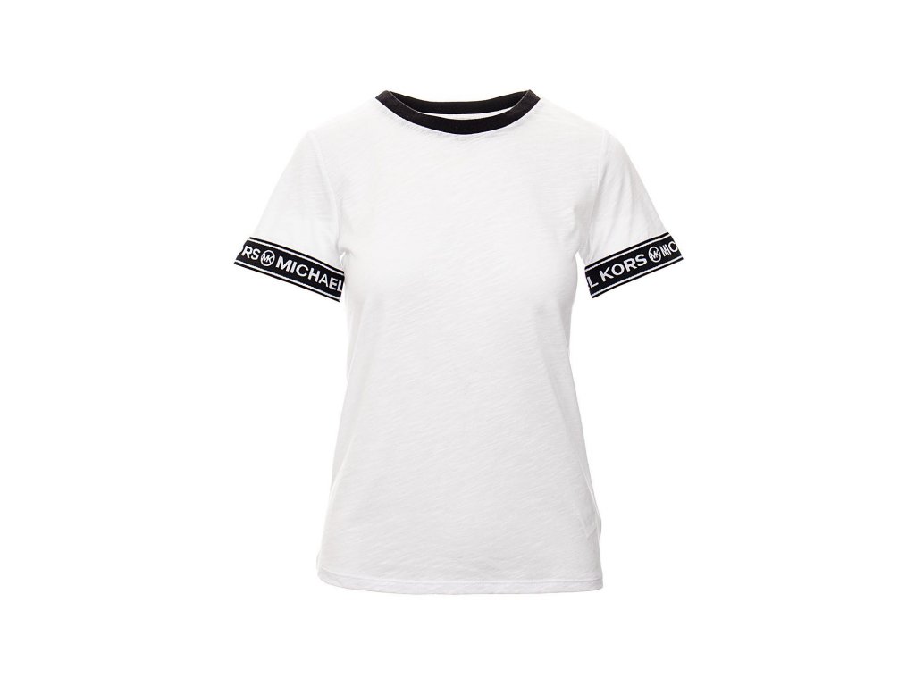 MK138 Michael Kors Dámské tričko bílé - Fashion Avenue