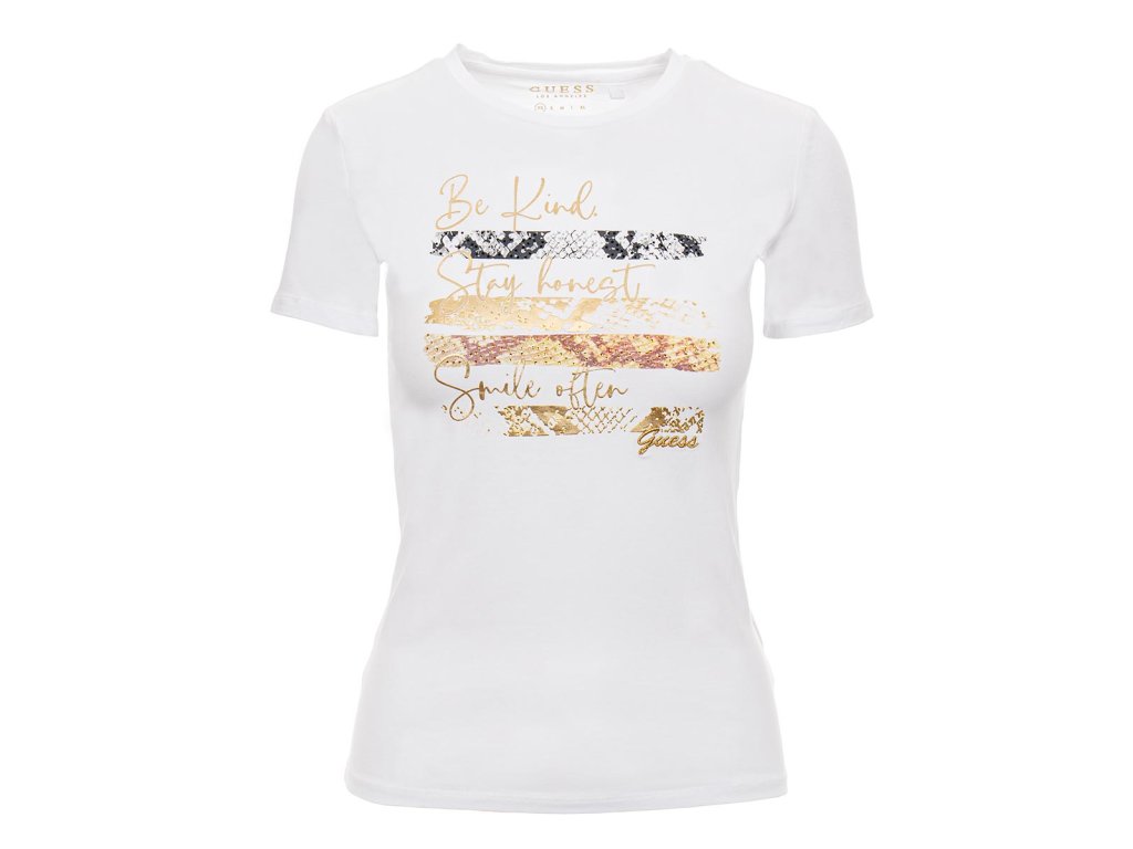 20969 Guess dámské tričko Fashion Avenue Q4VI32KAKB1