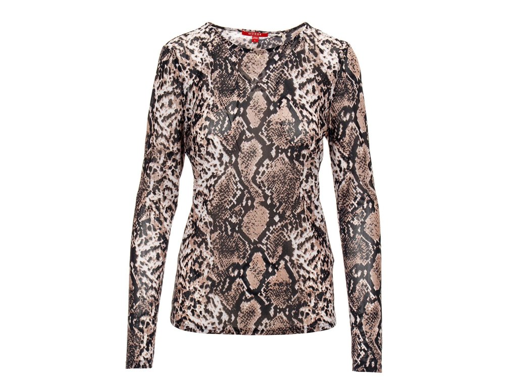 21236 Guess dámské tričko Cassie Fashion Avenue W0VP00KAB00