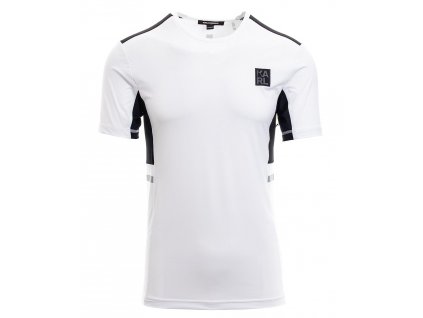 KL120 Karl Lagerfeld dámské sportovní tričko bílé Fashion Avenue (1)