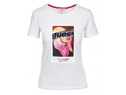 GU554 Guess polaroid tee dámské tričko Fashion Avenue