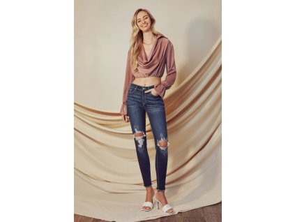 KanCan dámské džíny KC8274D (Velikost EU 24)