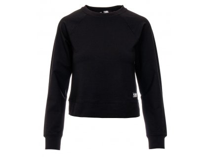 KL128 Karl Lagerfeld dámská mikina Logo Sweatshirt černá (1)