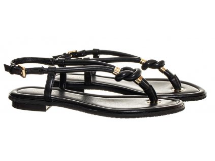 MK83 Michael Kors Holly sandal dámské sandály černé (1)