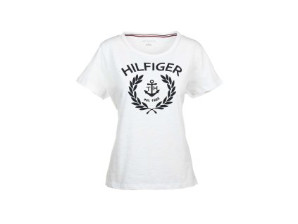 TH30 Tommy Hilfiger dámské tričko bílé (1)