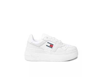 19682 tommy jeans sneakers tjw retro basket flatform en0en02536 blanc Fashion Avenue (4)