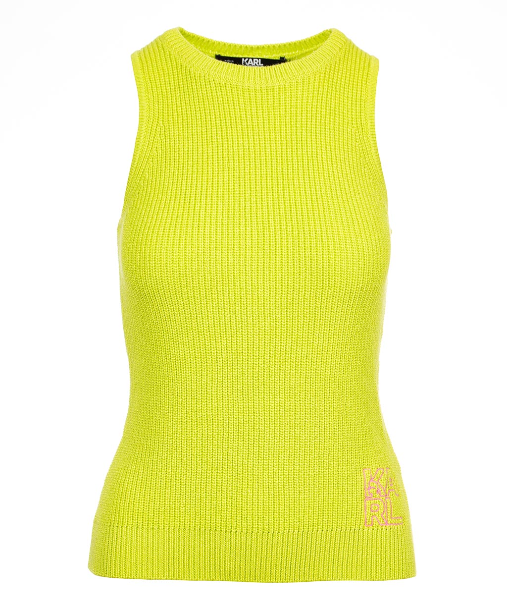 Karl Lagerfeld Knit Tank dámský top lime Velikost: M