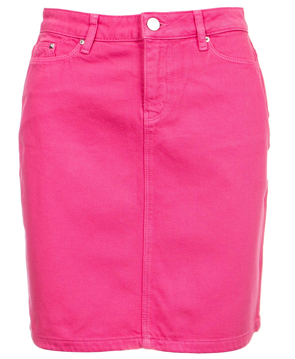 Karl Lagerfeld Neon denim sukně růžová Velikost: S