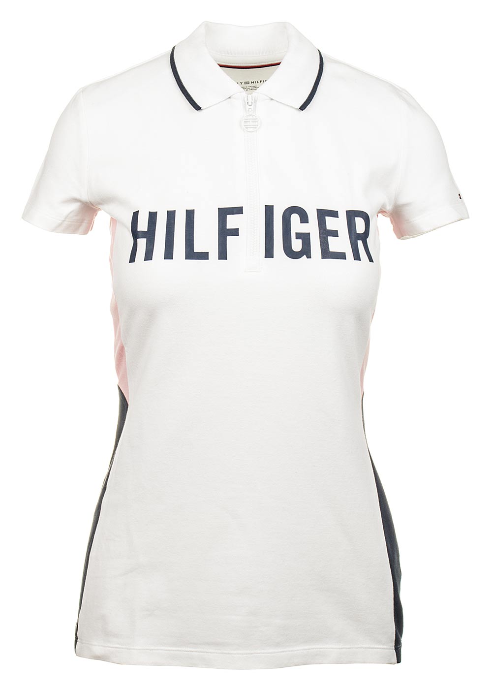 Tommy Hilfiger dámské polo tričko s nápisem Velikost: L