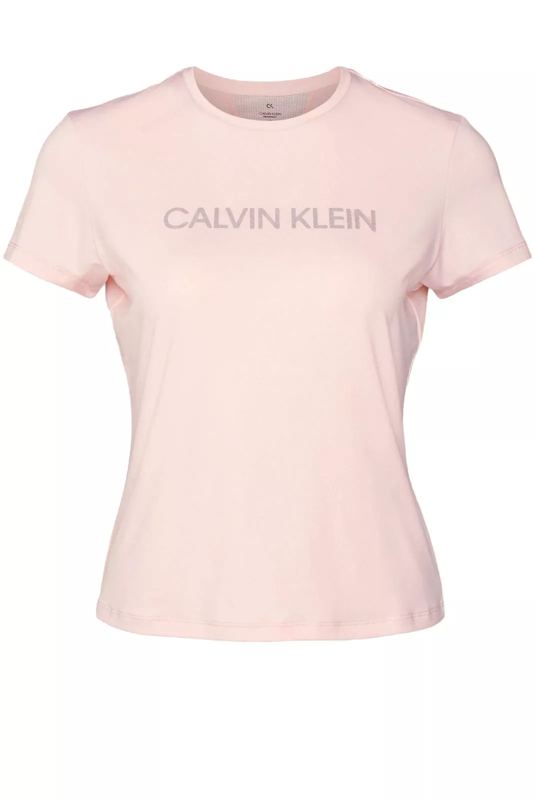 Calvin Klein dámské sportovní tričko s reflexním logem růžové Velikost: M