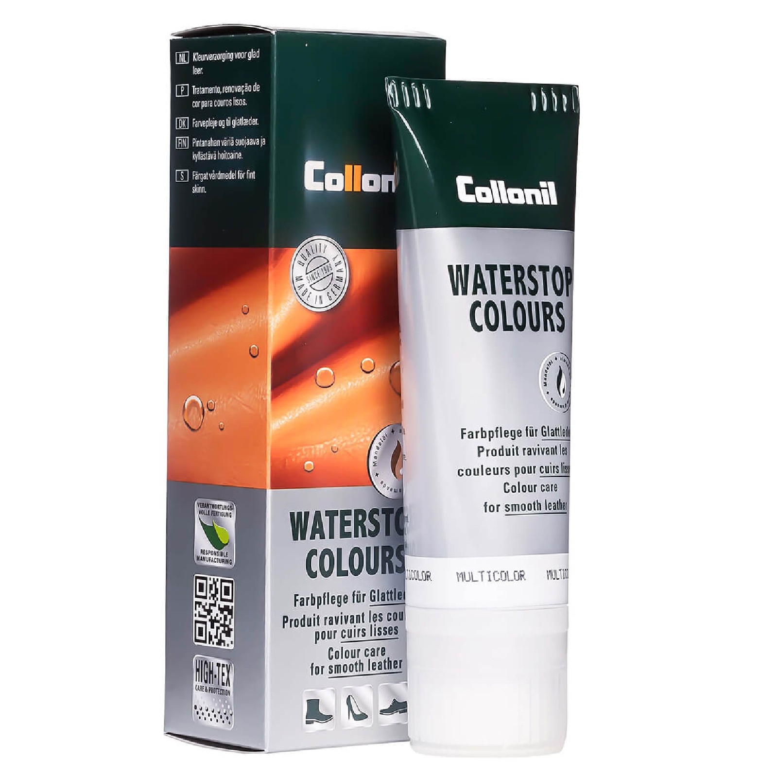 Collonil Waterstop krém impregnace a výživa 75 ml Barva: Červená