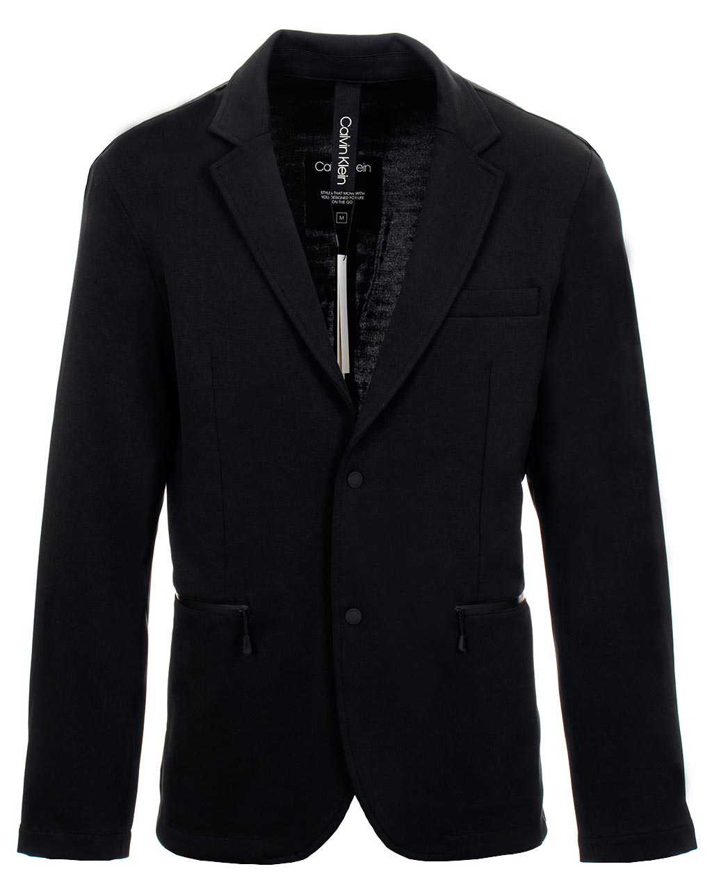 Calvin Klein pánské sportovní sako Hybrid Blazer černé Velikost: M