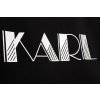 KL123 Karl Lagerfeld dámská mikina Statement Shoulder černá (5)
