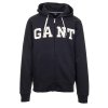 Gant pánská mikina tmavě modrá s kapucí
