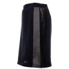 KL146 Karl Lagerfeld dámská sukně Jersey Skirt černá (3)