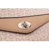 GU518 Guess dámská kabelka Vickie béžová s monogramy (6)