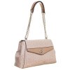 GU518 Guess dámská kabelka Vickie béžová s monogramy (2)