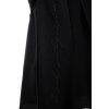KL140 Karl Lagerfeld dámská sukně Satin Bow černá (3)