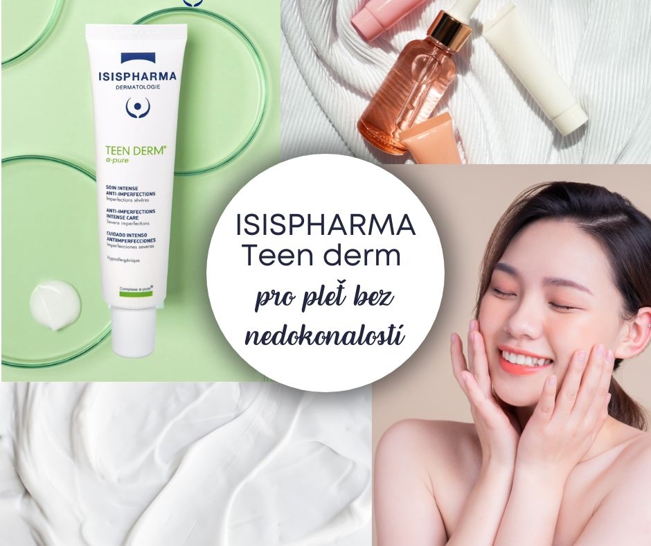 ISISPharma Teen Derm: Profesionální péče pro mastnou pleť s nedokonalostmi
