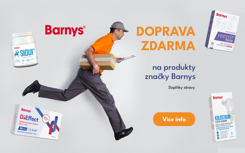 Doprava ZDARMA se značkou Barnys!