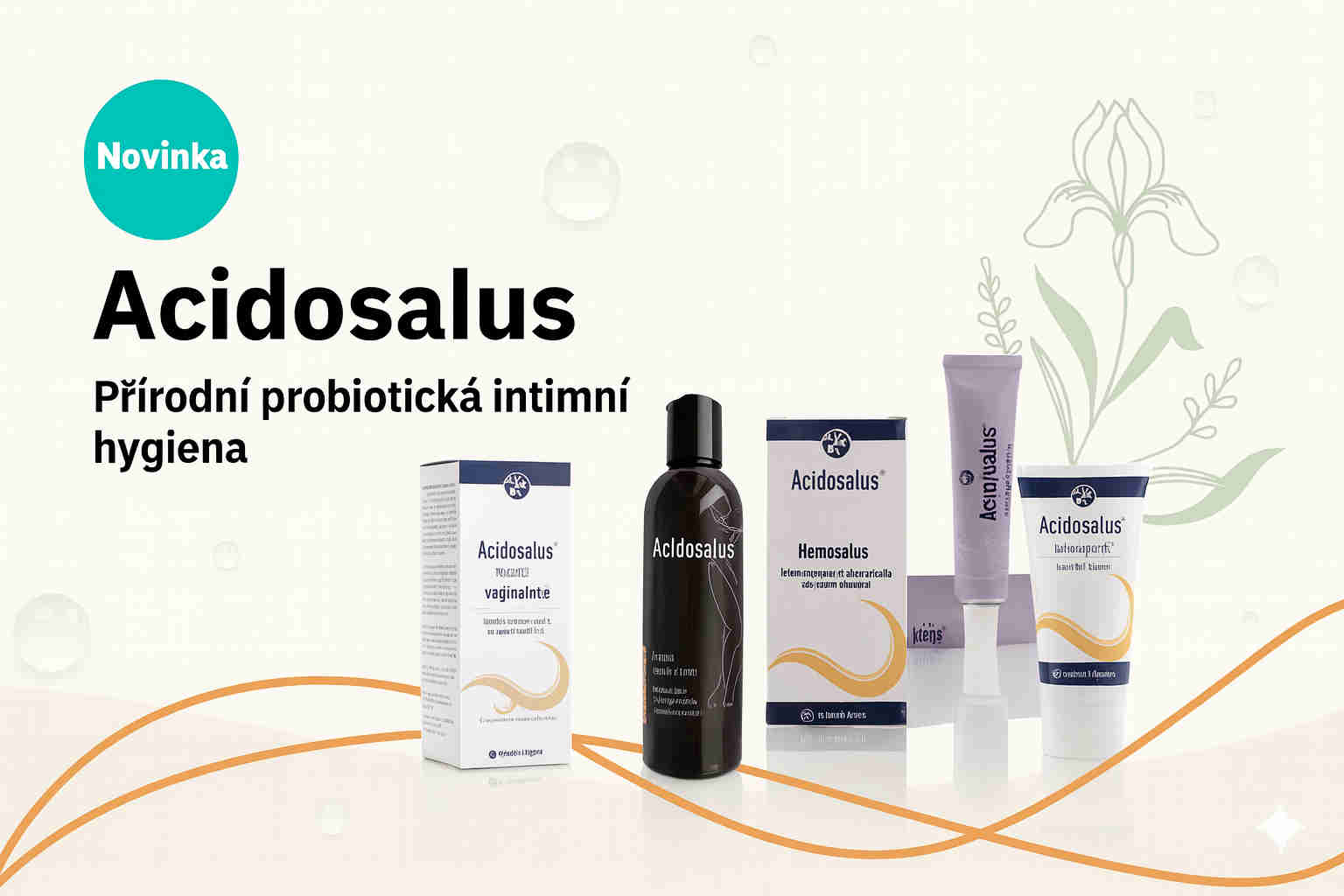 Představujeme: Acidosalus – přírodní probiotická intimní hygiena