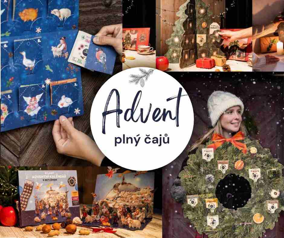 Vánoční tradice s vůní bylin: Adventní kalendáře plné čajů
