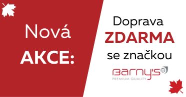 Doprava ZDARMA se značkou Barny‘s!