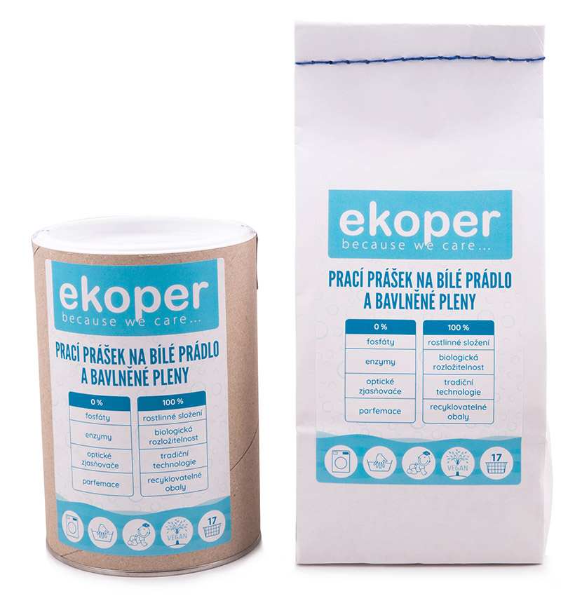 Šetrné prací prostředky Ekoper