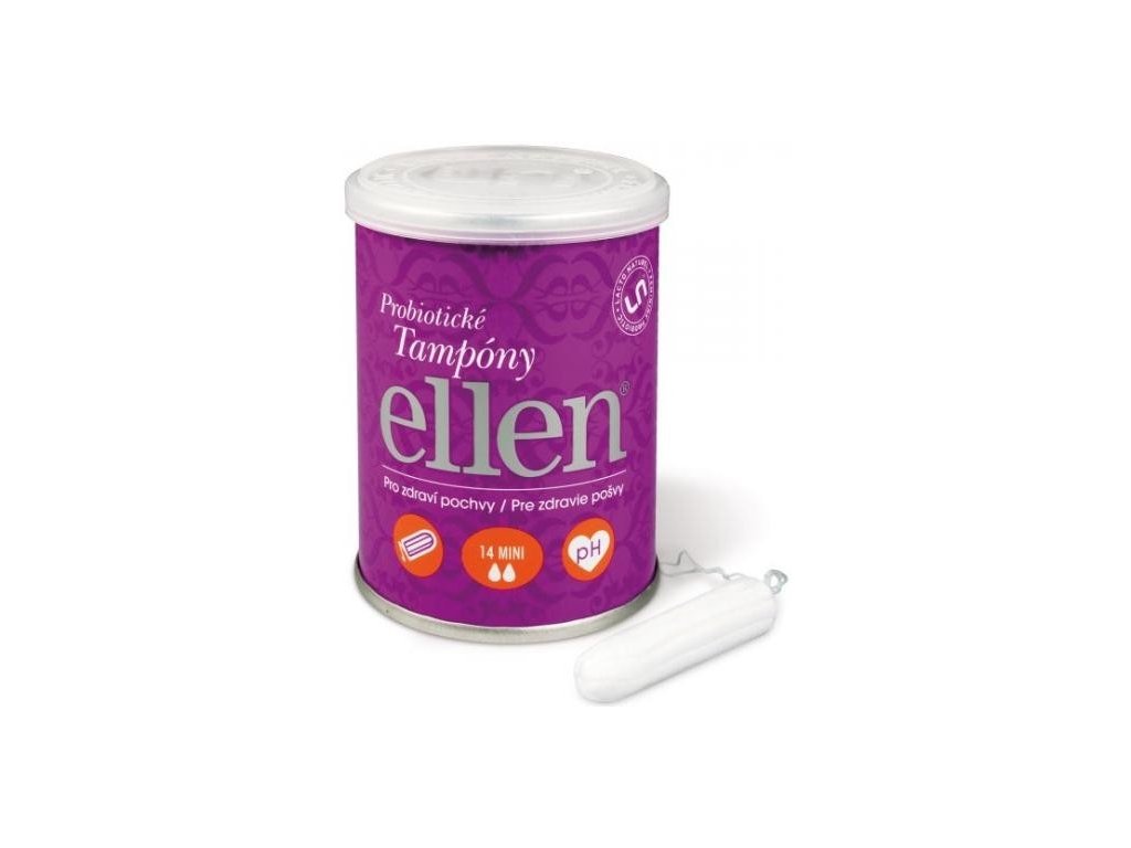 Probiotické tampóny ellen® - nová kvalita péče a ochrany intimního zdraví ženy