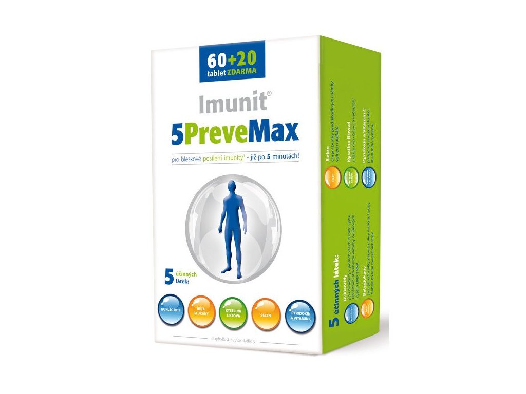 Vsaďte na prevenci a rychlý zásah - Imunit 5PreveMax