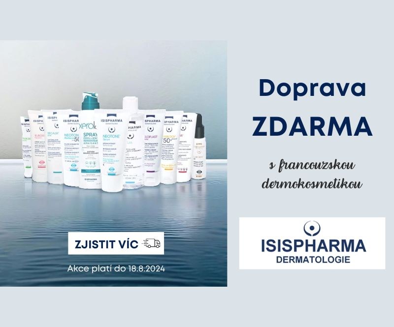 Doprava zdarma při nákupu produktů ISISPHARMA!