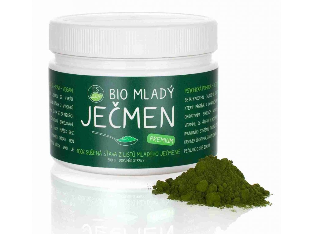 Mladý ječmen pro posílení imunity